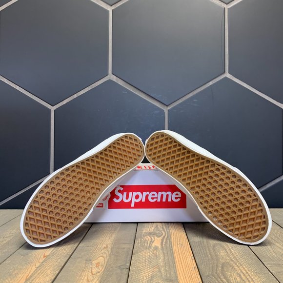 ~Used W/ Damaged Box! Mens Vans Era Pro Supreme x Comme de Garcons Camo Size 6 - Picture 5 of 6